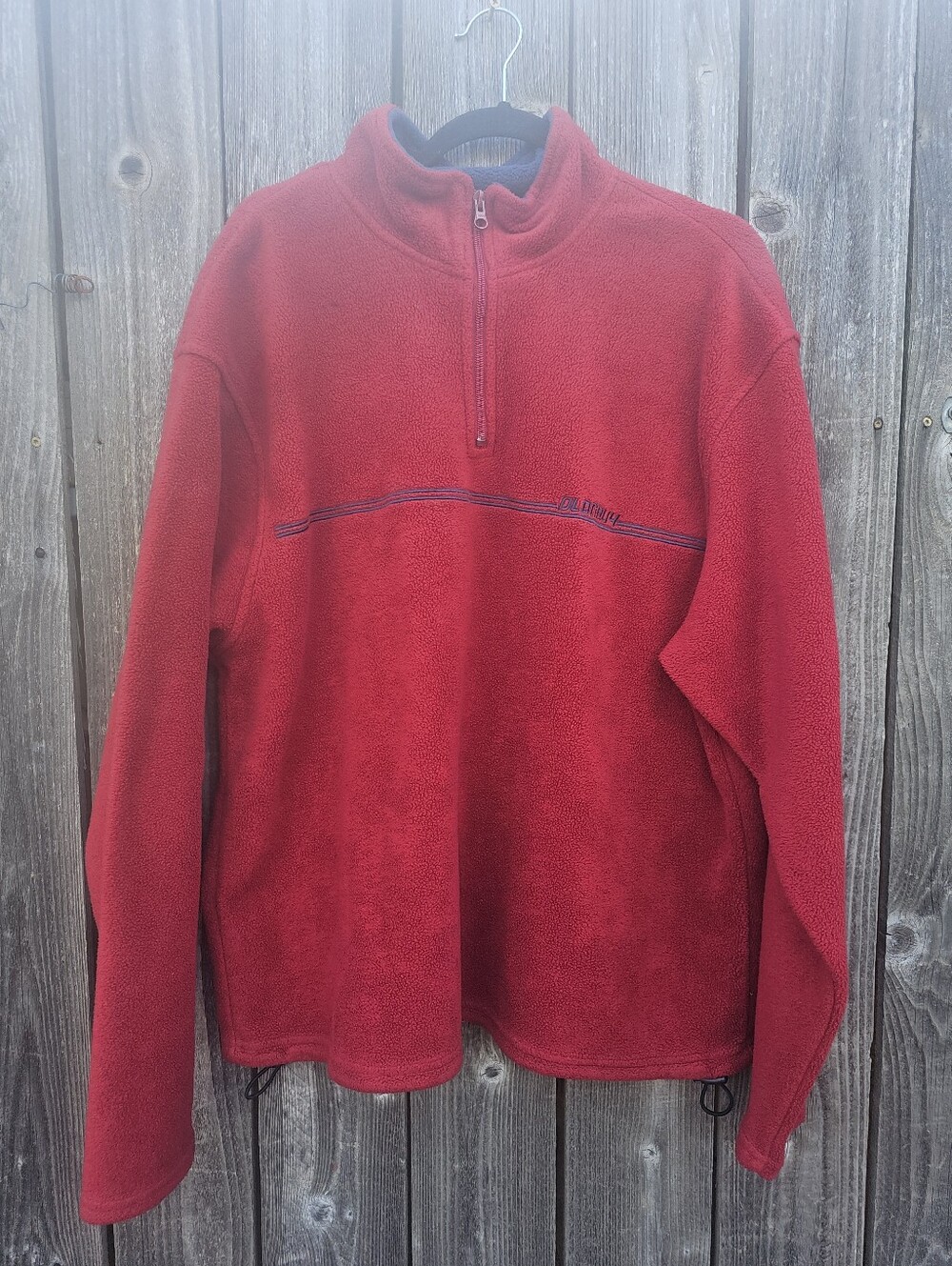 Vintage Old Navy Mens Pullover Fleece Jacket XL